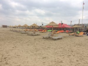 houtcreatief rieten parasol strand paal 14 Katwijk
