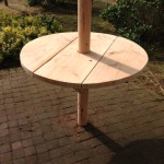 Hout Creatief_Rieten parasol_tafelblad 100 cm