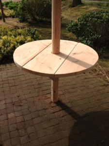 Hout Creatief_Rieten parasol_tafelblad 100 cm