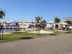 Rieten parasol - project Terherne jachthaven 8