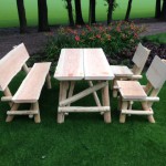 houtcreatief rustiek tuinset