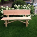 houtcreatief rustieke tuinbank