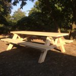 houtcreatief eiken picknicktafel