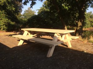 houtcreatief eiken picknicktafel