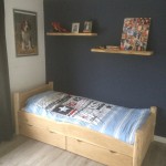 eikenhouten bed