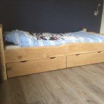 eikenhouten bed