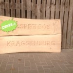 Houten naambord