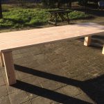 houtcreatief tuintafel, grote tafel