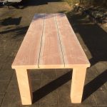 houtcreatief tuintafel, grote tafel