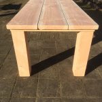 houtcreatief tuintafel, grote tafel