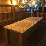 houtcreatief tuintafel, grote tafel