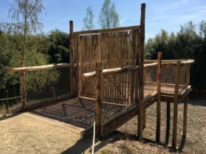 uitkijjkpunt kastanjehout dierenpark