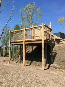 uitkijjkpunt kastanjehout dierenpark